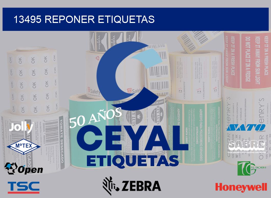 13495 REPONER ETIQUETAS