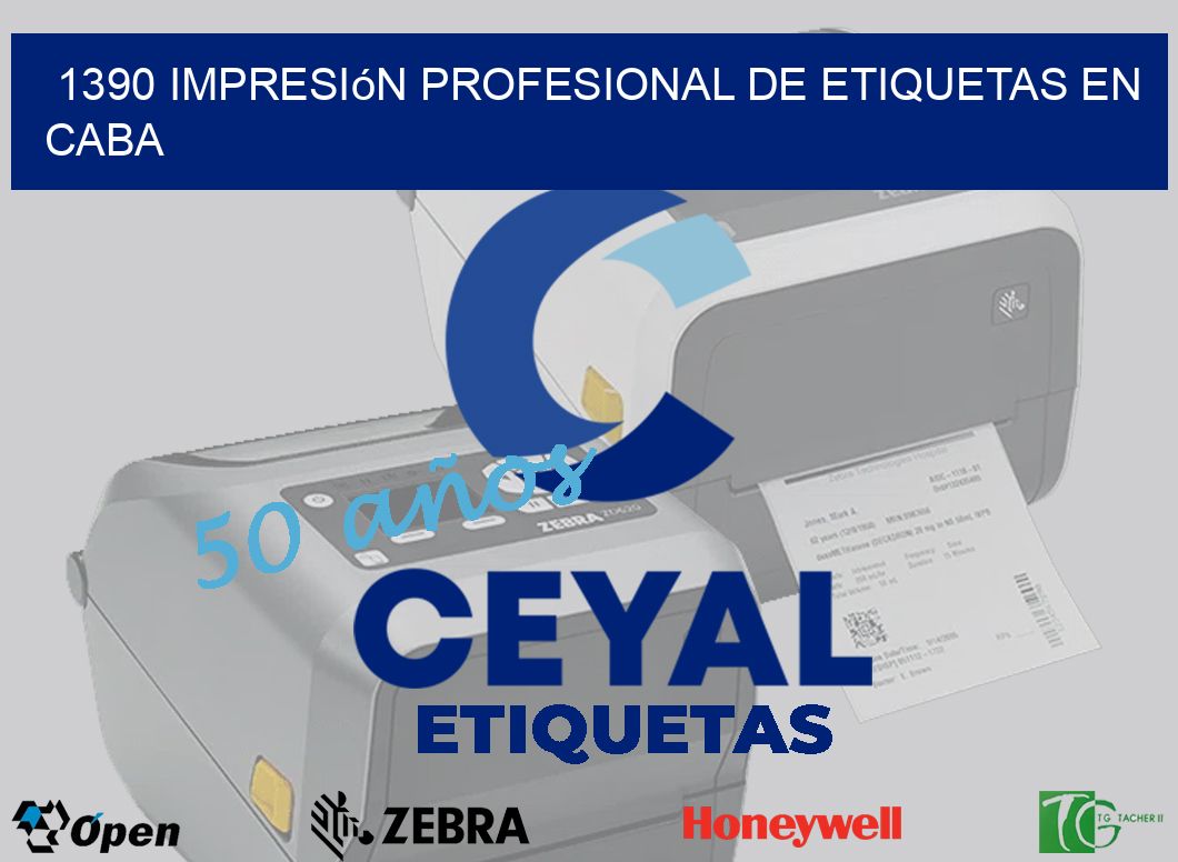 1390 Impresión Profesional de Etiquetas en CABA