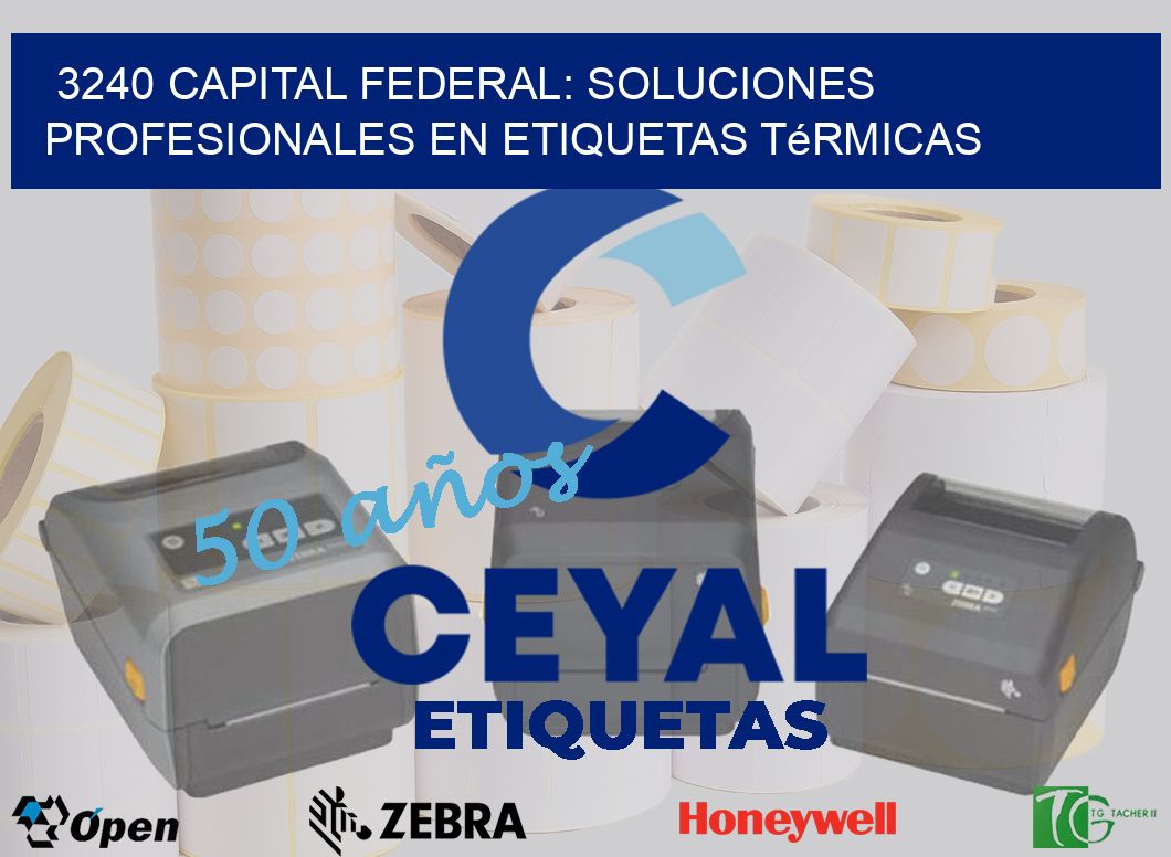 3240 Capital Federal: Soluciones Profesionales en Etiquetas Térmicas