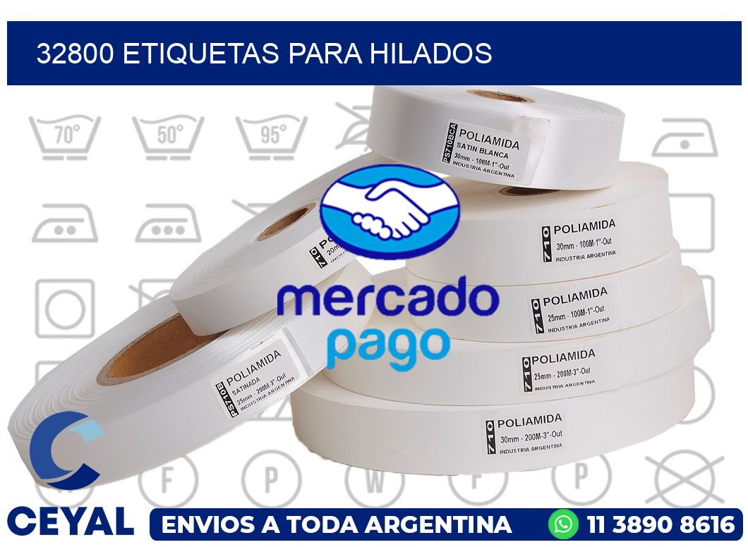 32800 ETIQUETAS PARA HILADOS
