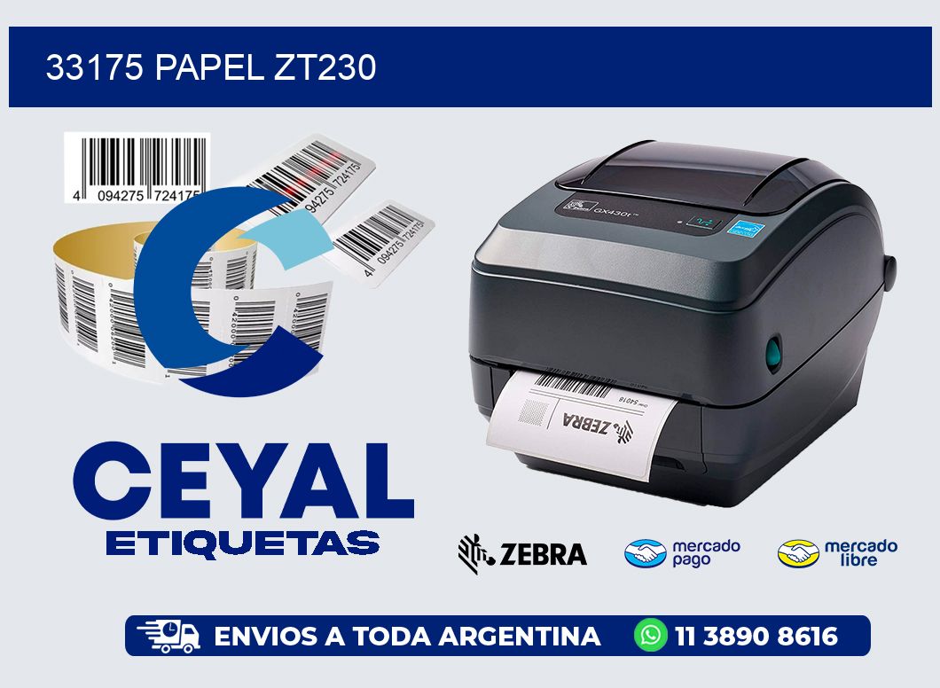 33175 PAPEL ZT230