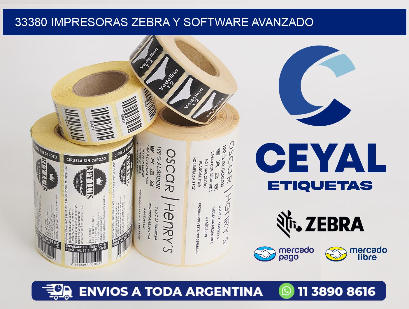 33380 Impresoras Zebra y Software Avanzado