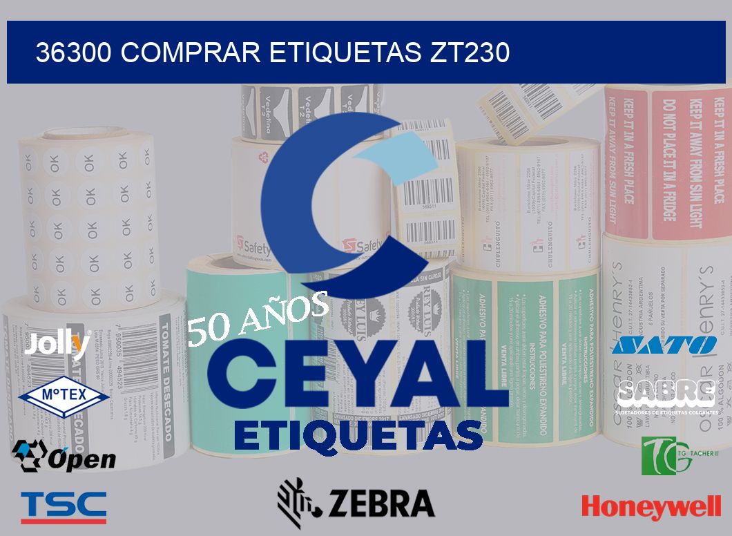 36300 COMPRAR ETIQUETAS ZT230