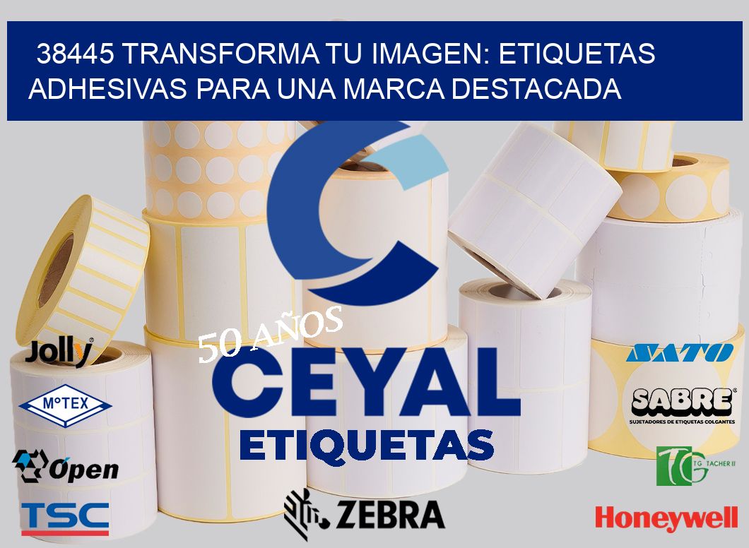 38445 TRANSFORMA TU IMAGEN: ETIQUETAS ADHESIVAS PARA UNA MARCA DESTACADA