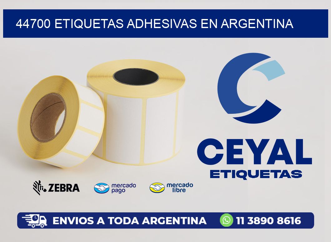 44700 ETIQUETAS ADHESIVAS EN ARGENTINA