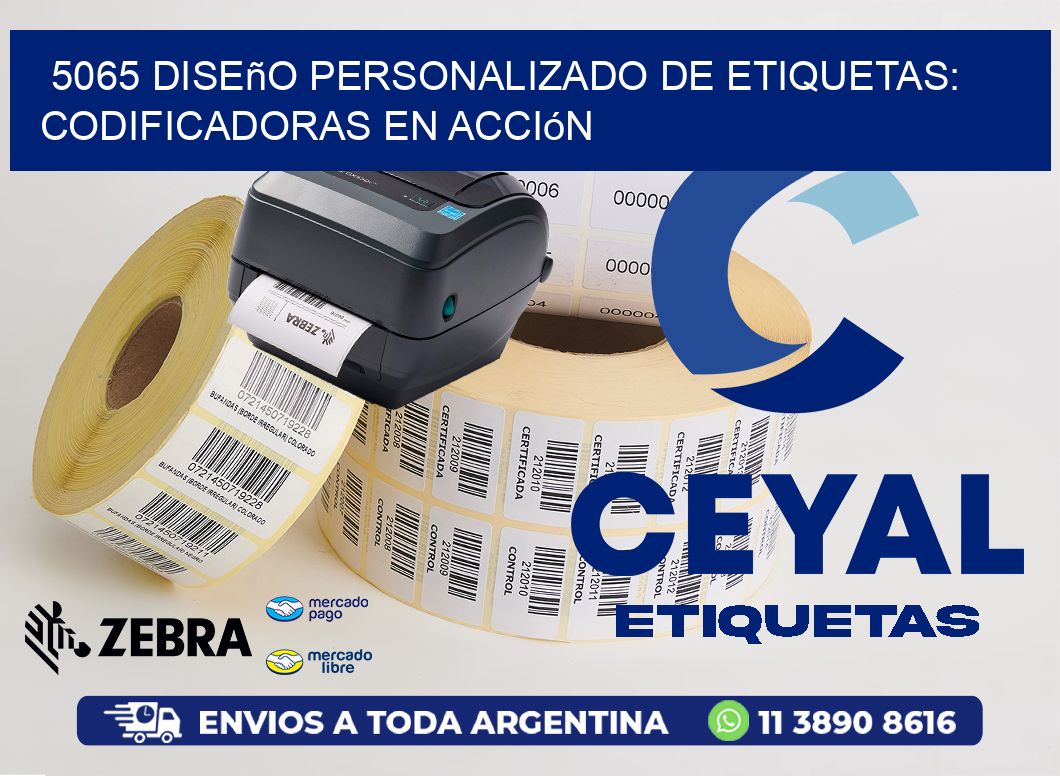5065 Diseño Personalizado de Etiquetas: Codificadoras en Acción