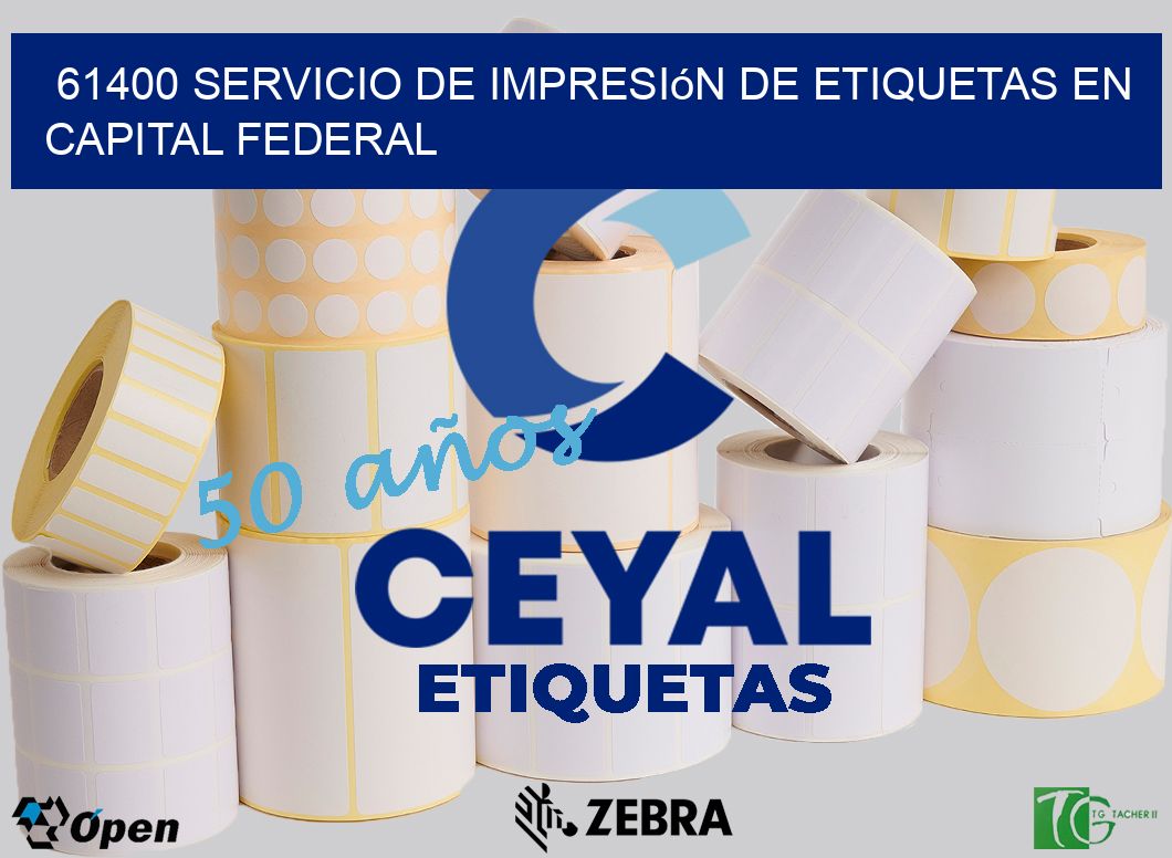 61400 Servicio de Impresión de Etiquetas en Capital Federal