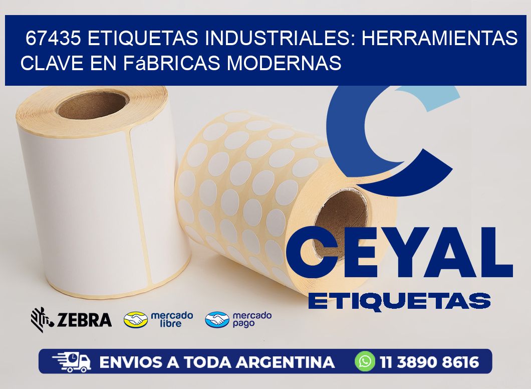 67435 Etiquetas Industriales: Herramientas Clave en Fábricas Modernas