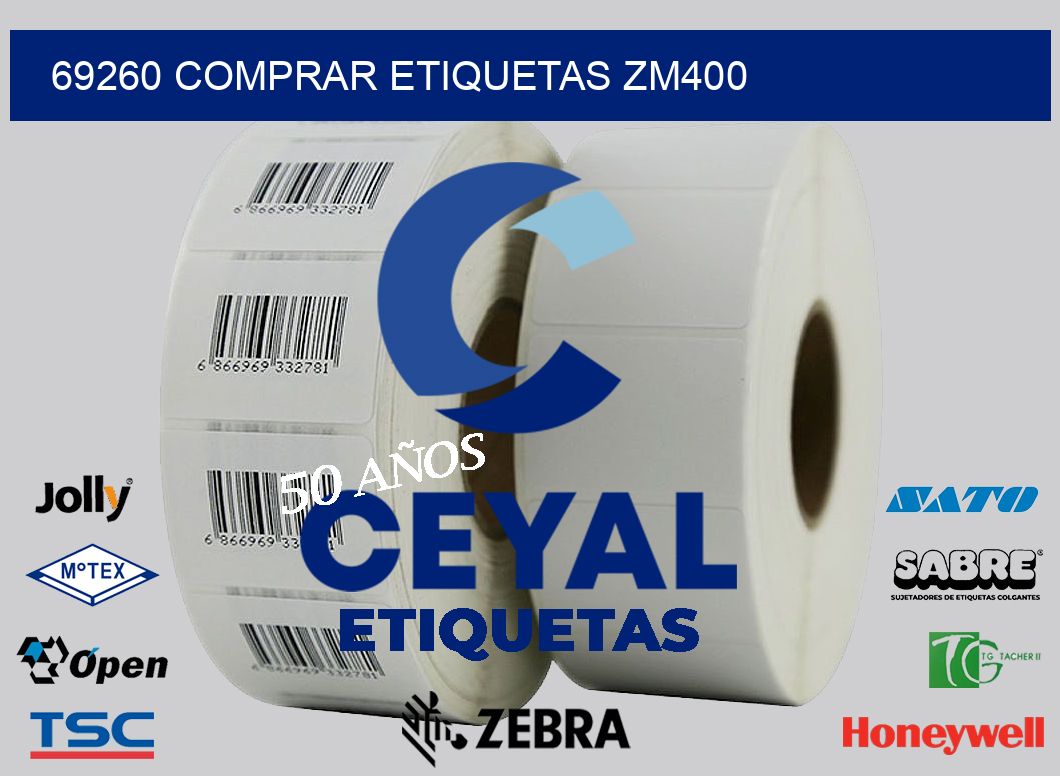 69260 COMPRAR ETIQUETAS ZM400