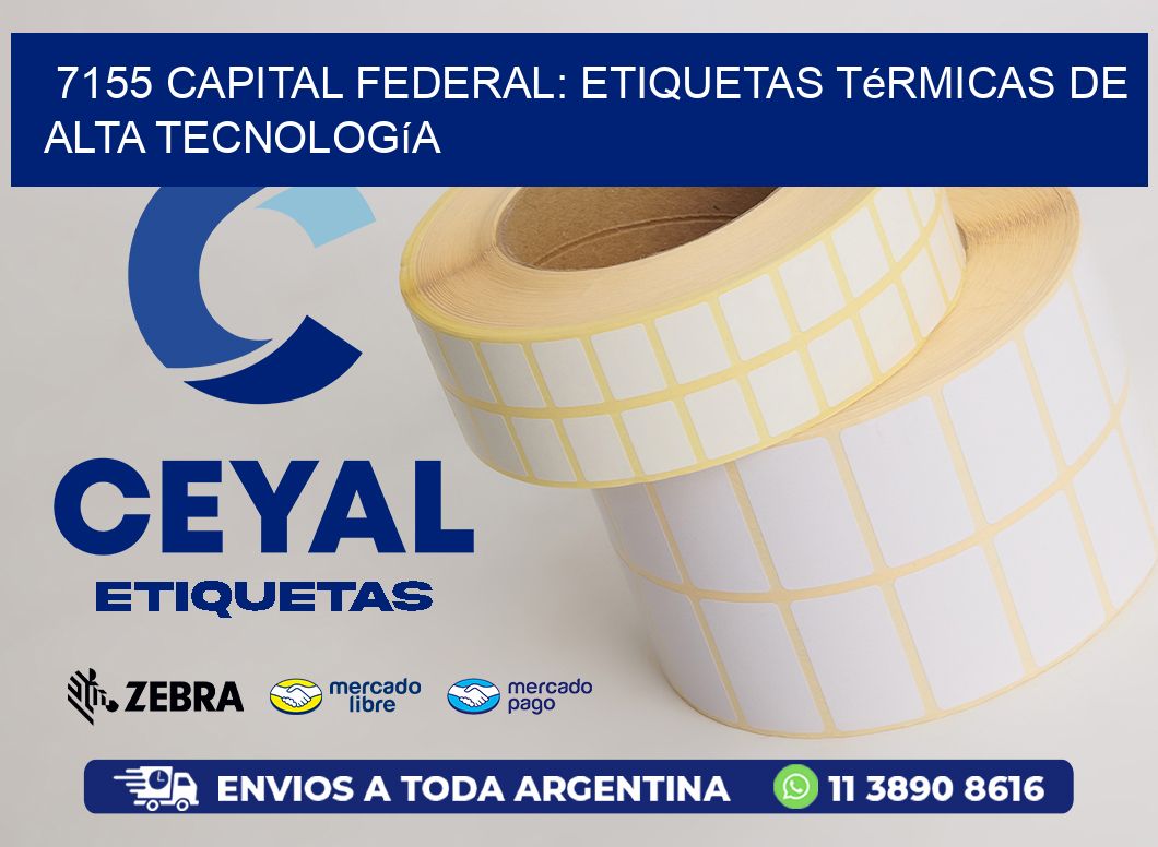 7155 Capital Federal: Etiquetas Térmicas de Alta Tecnología