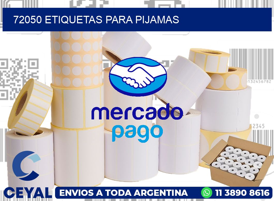 72050 ETIQUETAS PARA PIJAMAS