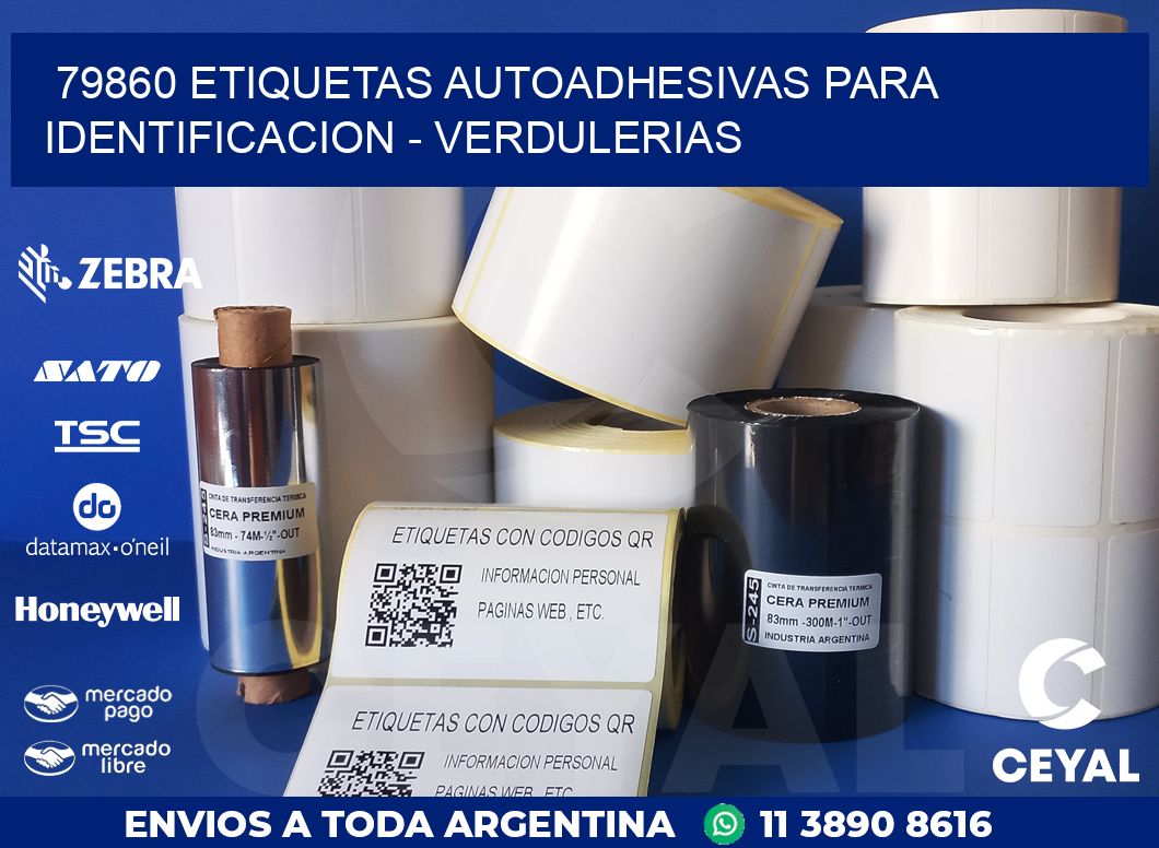 79860 ETIQUETAS AUTOADHESIVAS PARA IDENTIFICACION – VERDULERIAS