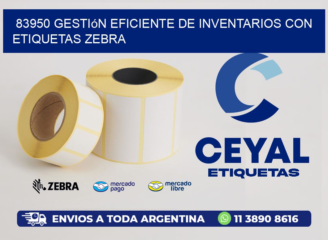 83950 Gestión Eficiente de Inventarios con Etiquetas Zebra