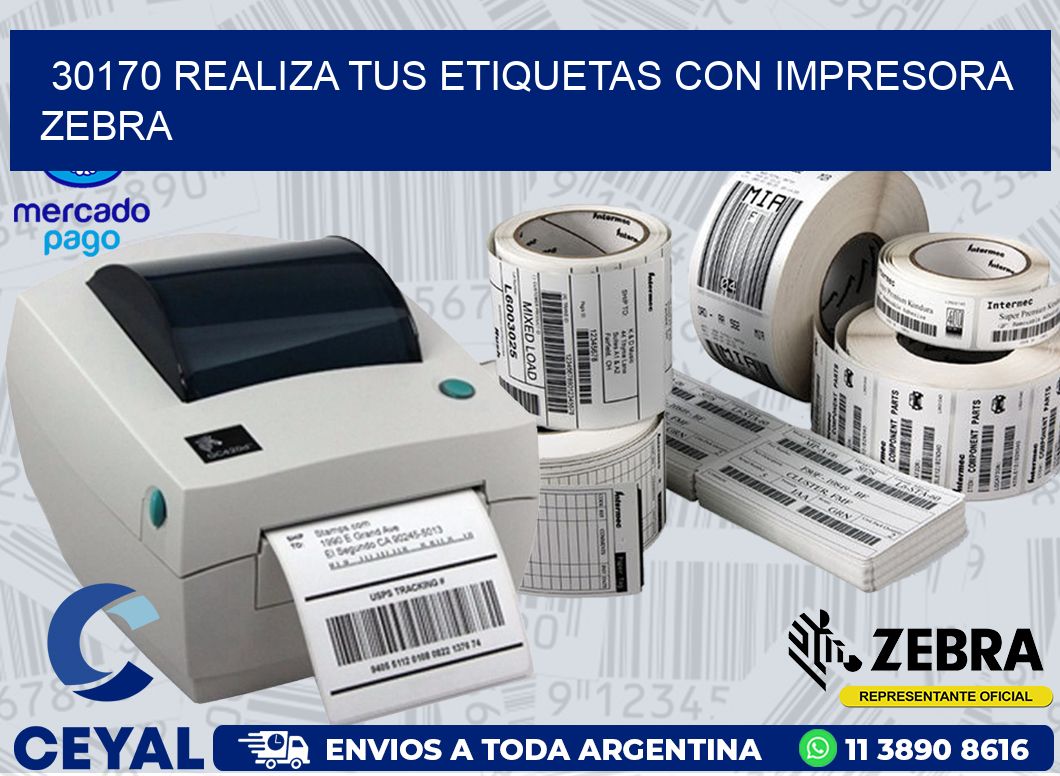 30170 REALIZA TUS ETIQUETAS CON IMPRESORA ZEBRA