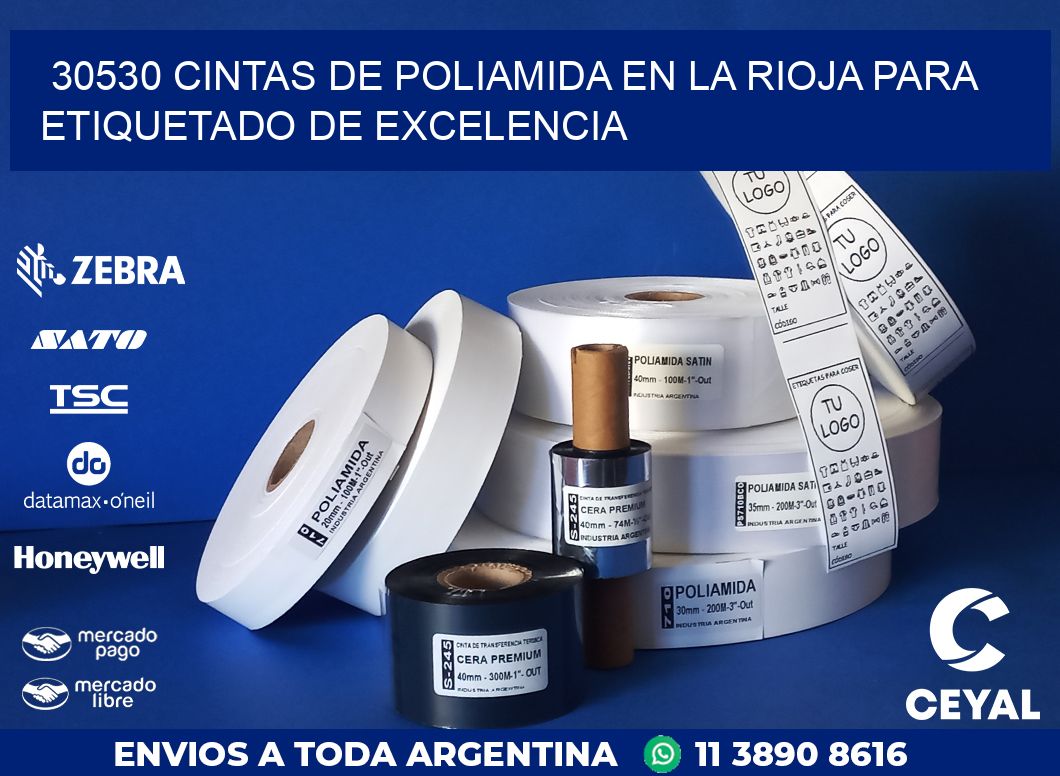 30530 CINTAS DE POLIAMIDA EN LA RIOJA PARA ETIQUETADO DE EXCELENCIA