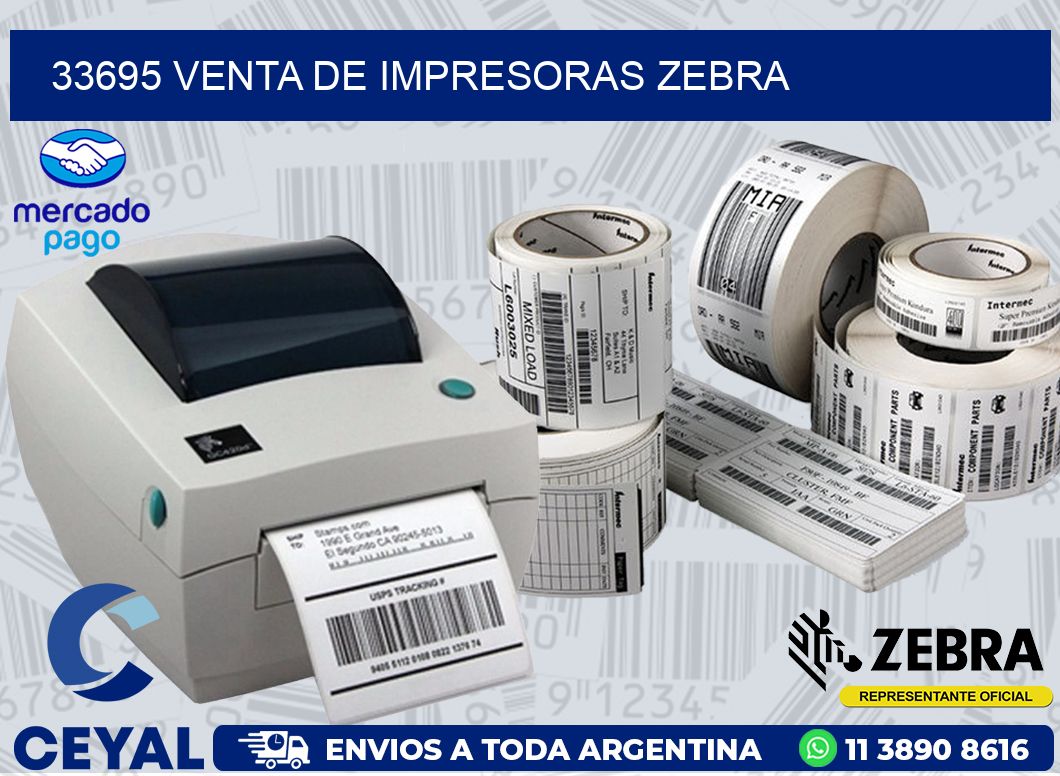 33695 VENTA DE IMPRESORAS ZEBRA