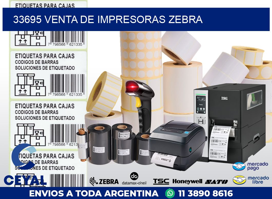 33695 VENTA DE IMPRESORAS ZEBRA