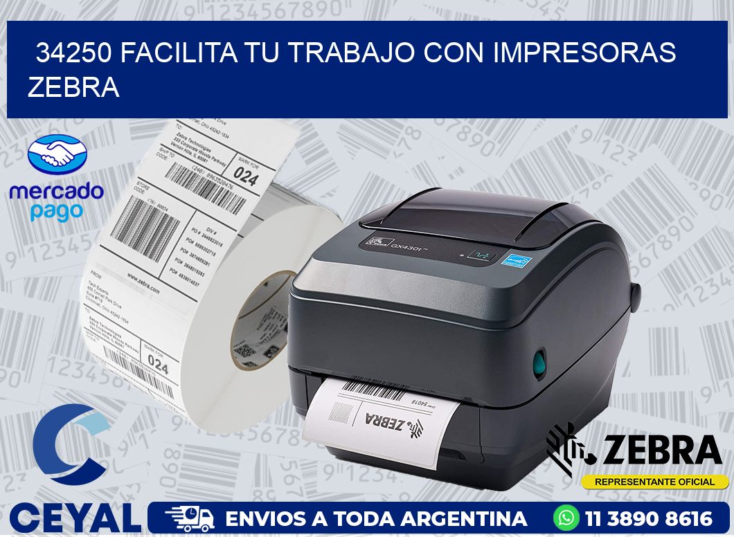 34250 FACILITA TU TRABAJO CON IMPRESORAS ZEBRA