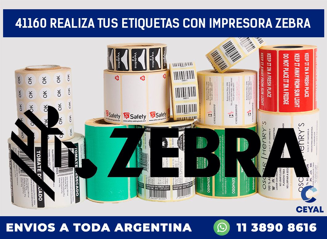 41160 REALIZA TUS ETIQUETAS CON IMPRESORA ZEBRA