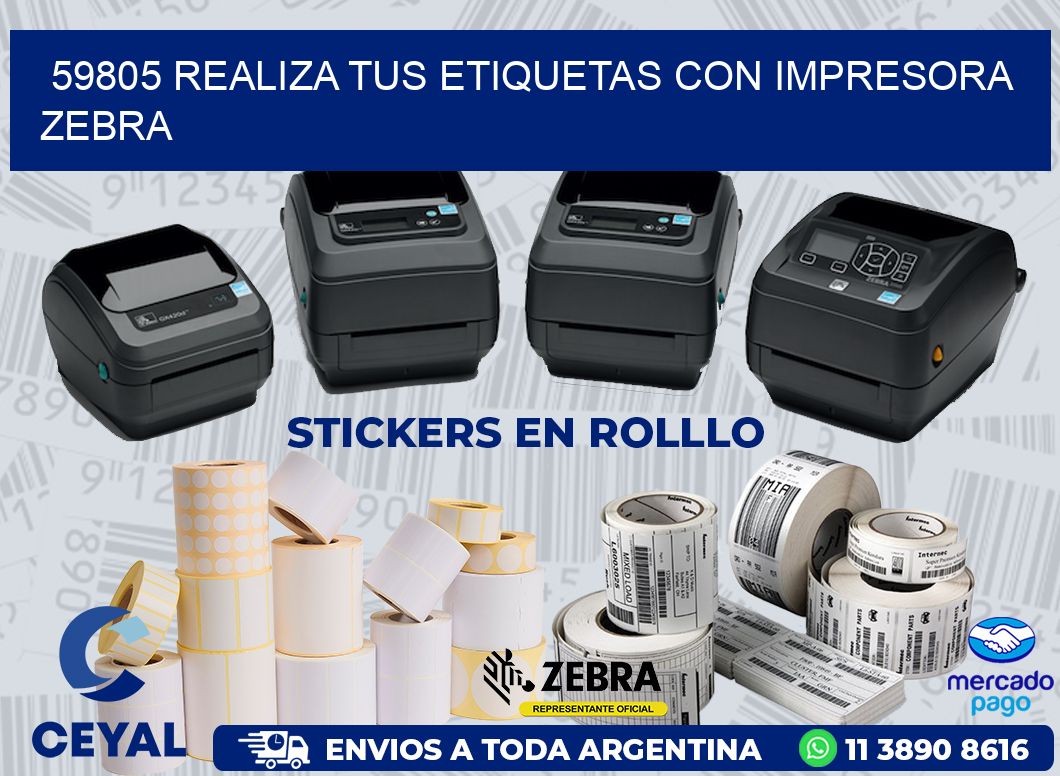 59805 REALIZA TUS ETIQUETAS CON IMPRESORA ZEBRA