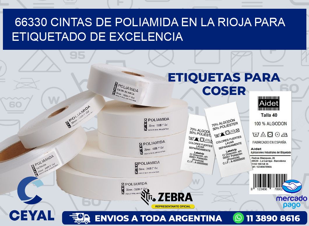 66330 CINTAS DE POLIAMIDA EN LA RIOJA PARA ETIQUETADO DE EXCELENCIA