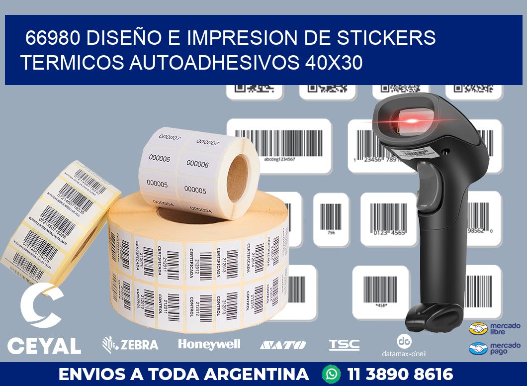 66980 DISEÑO E IMPRESION DE STICKERS TERMICOS AUTOADHESIVOS 40X30