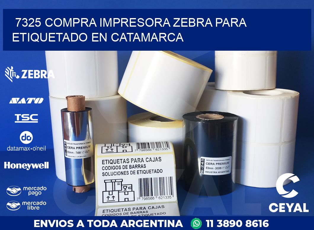 7325 COMPRA IMPRESORA ZEBRA PARA ETIQUETADO EN CATAMARCA