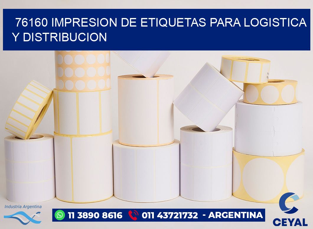 76160 IMPRESION DE ETIQUETAS PARA LOGISTICA Y DISTRIBUCION