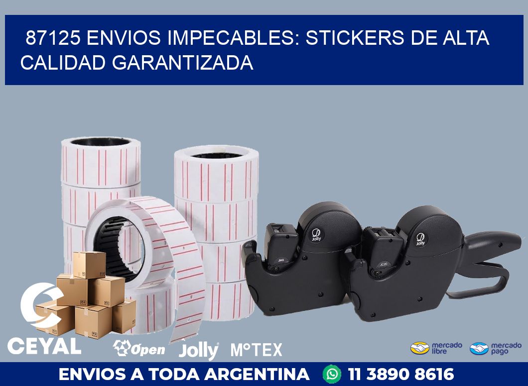 87125 ENVIOS IMPECABLES: STICKERS DE ALTA CALIDAD GARANTIZADA