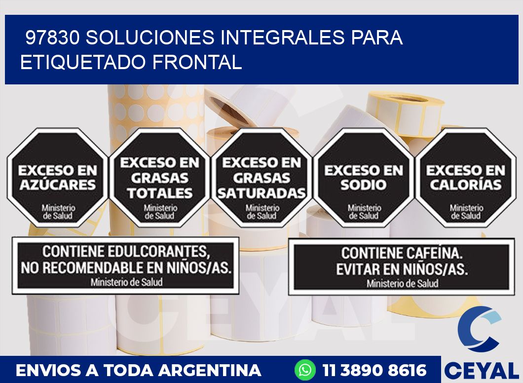 97830 SOLUCIONES INTEGRALES PARA ETIQUETADO FRONTAL