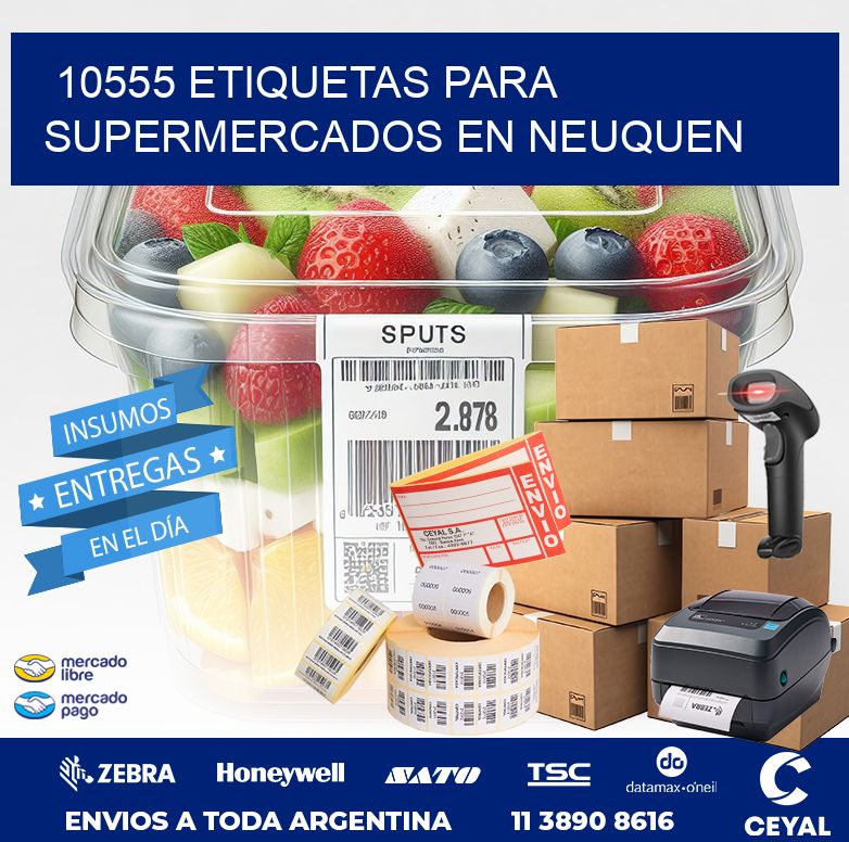 10555 ETIQUETAS PARA SUPERMERCADOS EN NEUQUEN