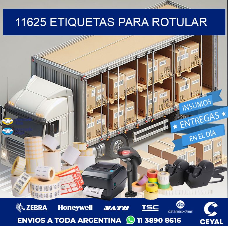 11625 ETIQUETAS PARA ROTULAR