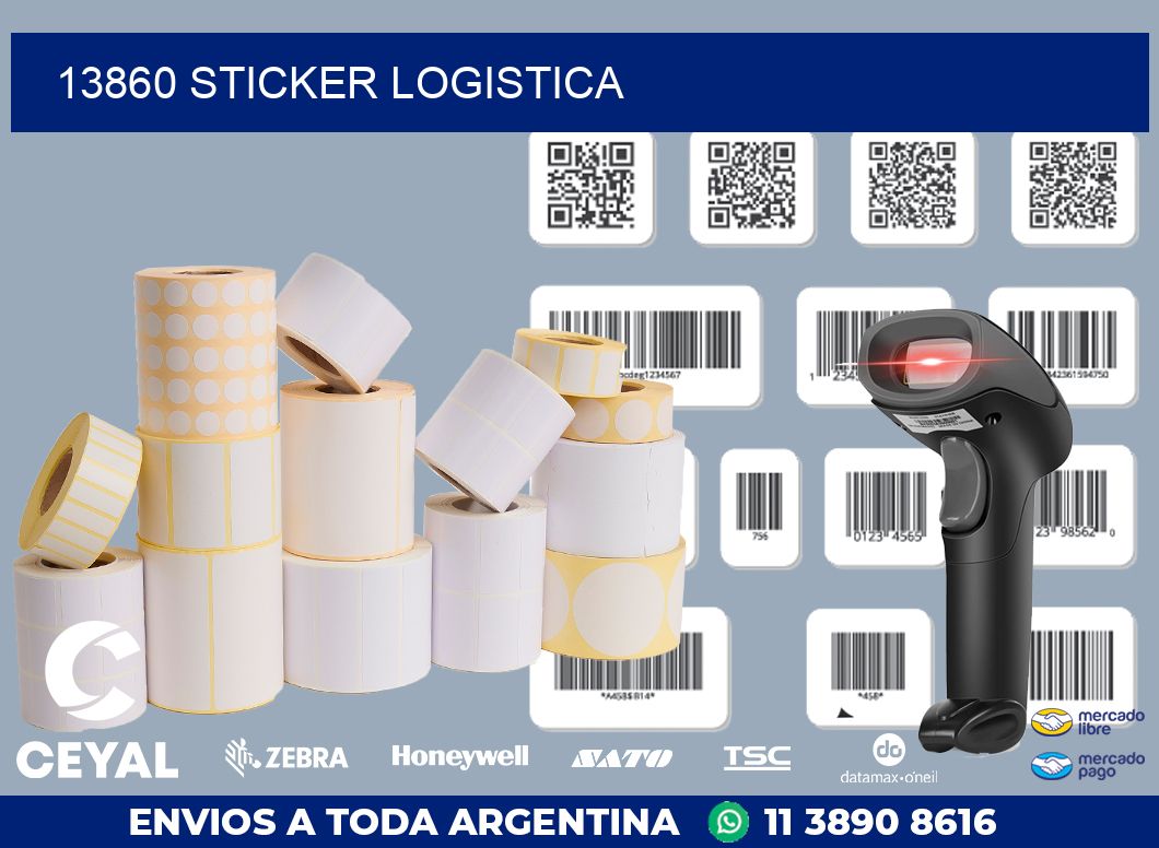 13860 STICKER LOGISTICA