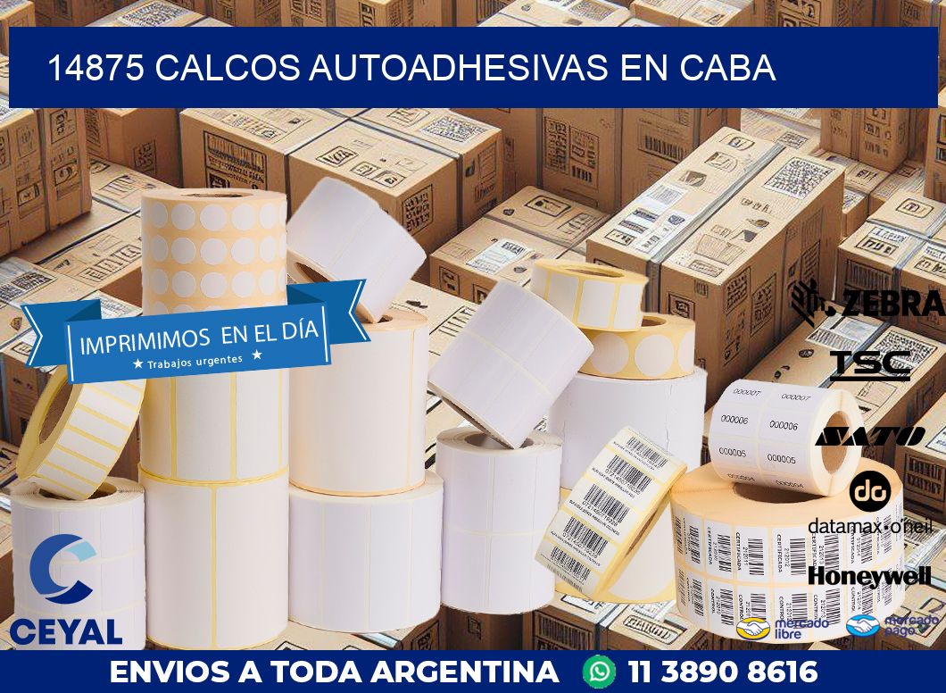 14875 CALCOS AUTOADHESIVAS EN CABA