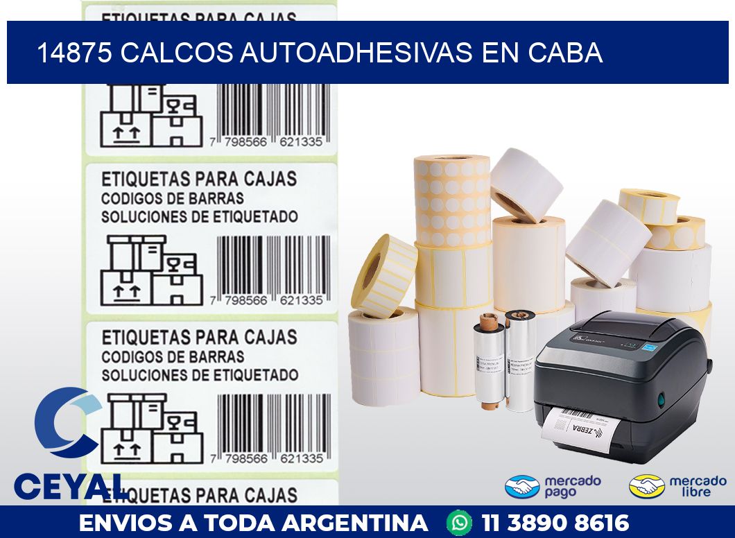 14875 CALCOS AUTOADHESIVAS EN CABA