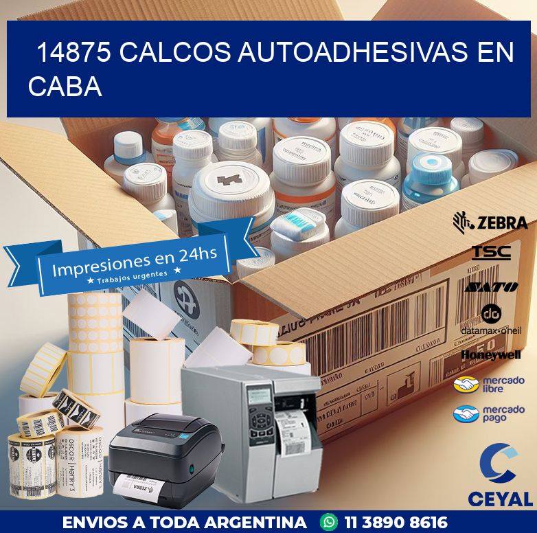 14875 CALCOS AUTOADHESIVAS EN CABA