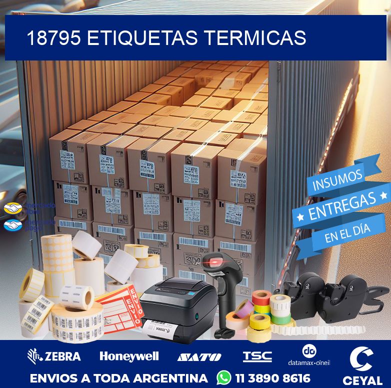 18795 ETIQUETAS TERMICAS