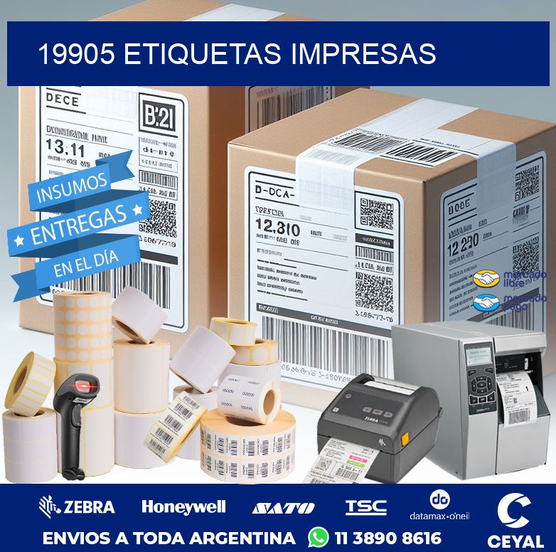 19905 ETIQUETAS IMPRESAS