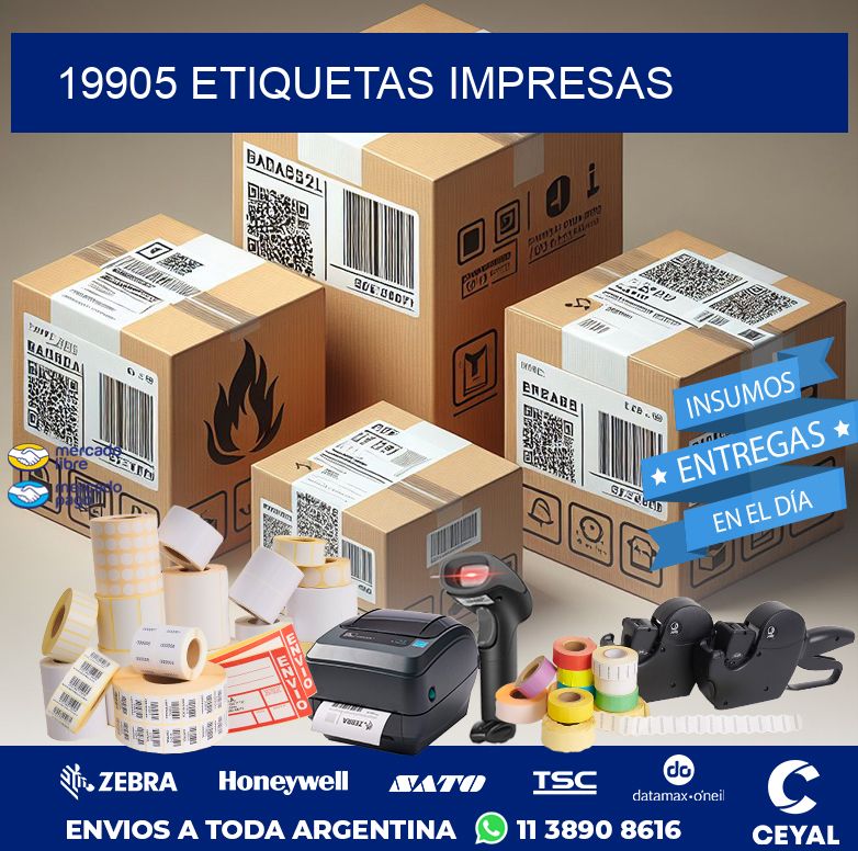 19905 ETIQUETAS IMPRESAS