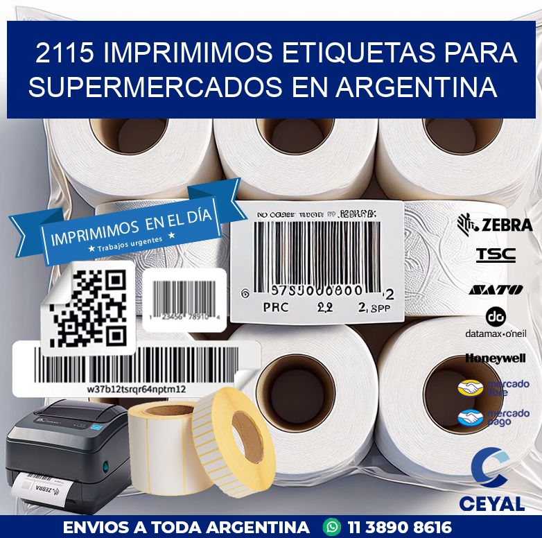 2115 IMPRIMIMOS ETIQUETAS PARA SUPERMERCADOS EN ARGENTINA