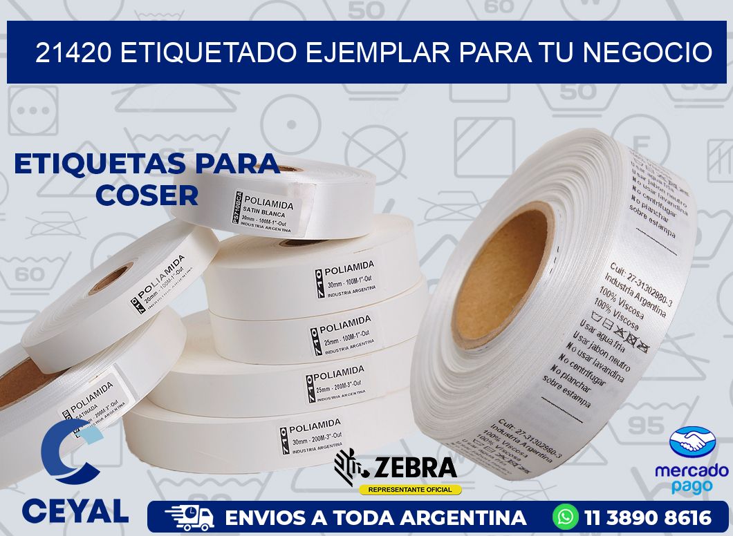 21420 ETIQUETADO EJEMPLAR PARA TU NEGOCIO