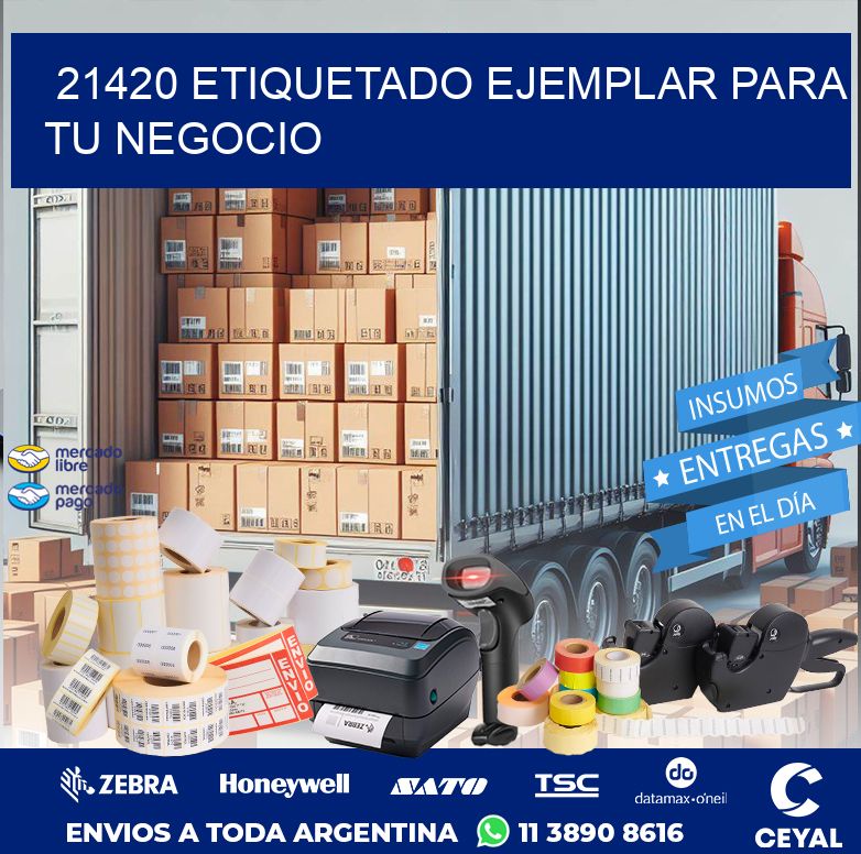 21420 ETIQUETADO EJEMPLAR PARA TU NEGOCIO