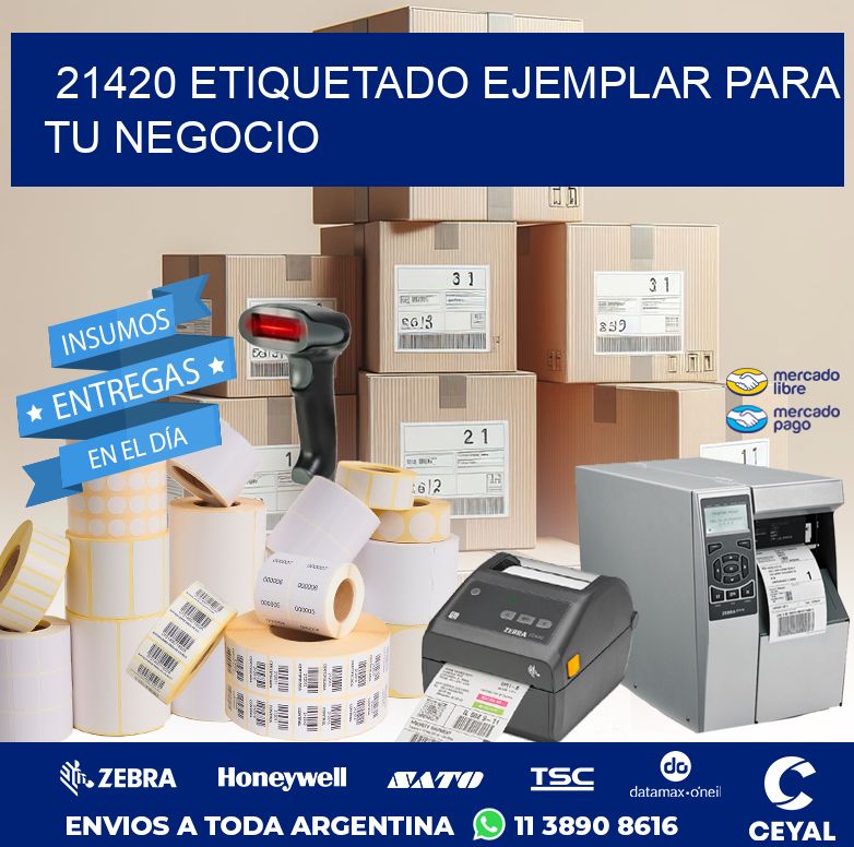 21420 ETIQUETADO EJEMPLAR PARA TU NEGOCIO