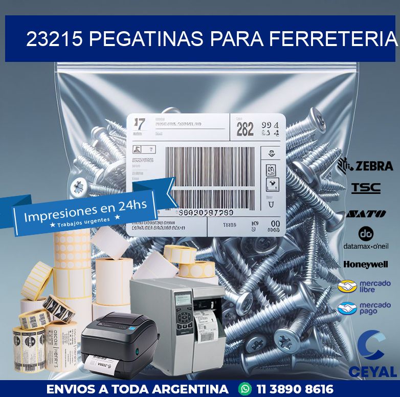 23215 PEGATINAS PARA FERRETERIA