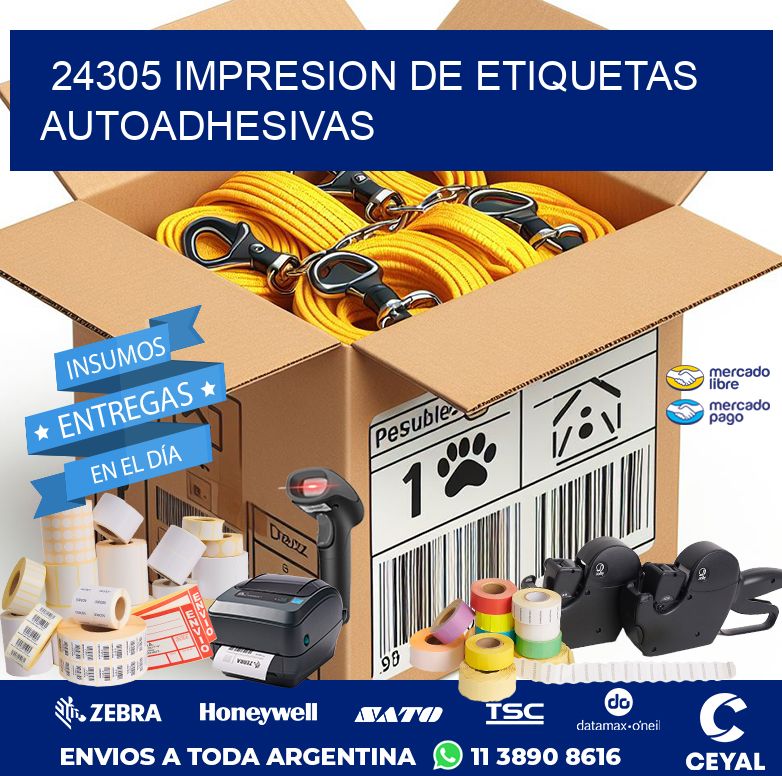 24305 IMPRESION DE ETIQUETAS AUTOADHESIVAS