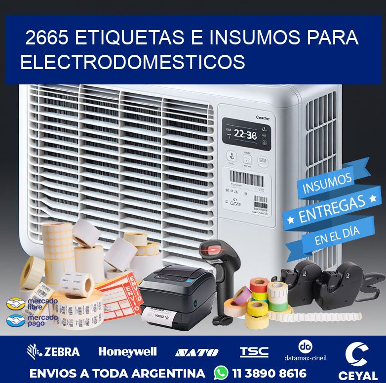 2665 ETIQUETAS E INSUMOS PARA ELECTRODOMESTICOS