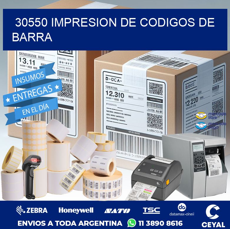 30550 IMPRESION DE CODIGOS DE BARRA