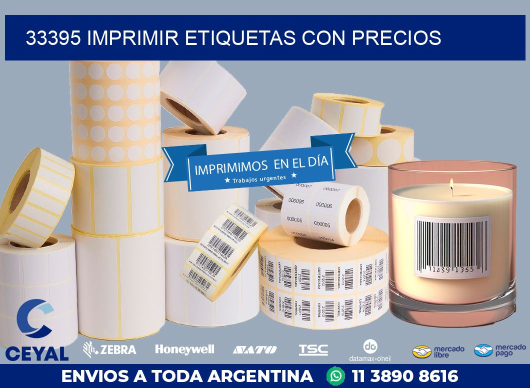 33395 IMPRIMIR ETIQUETAS CON PRECIOS