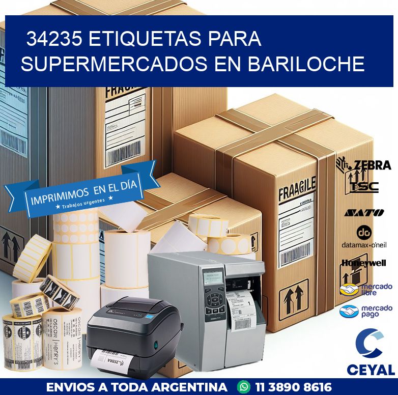 34235 ETIQUETAS PARA SUPERMERCADOS EN BARILOCHE
