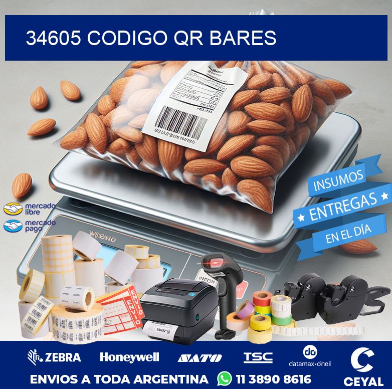34605 CODIGO QR BARES